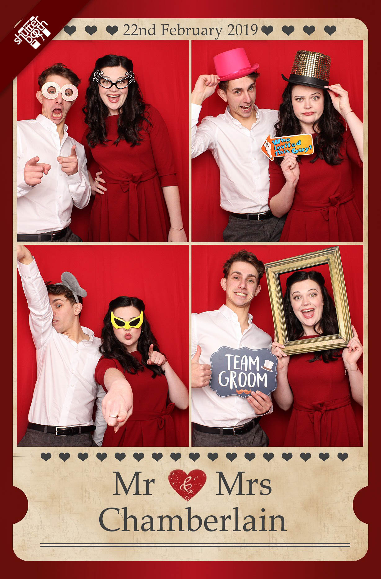 Mr and Mrs Chamberlain | View more photos from the event at gallery.shutterbooth.co.uk/u/Shutterbooth/Mr-and-Mrs-Chamberlain